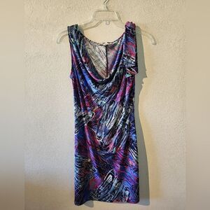 Lily summer dress size medium pink purple blue...light material